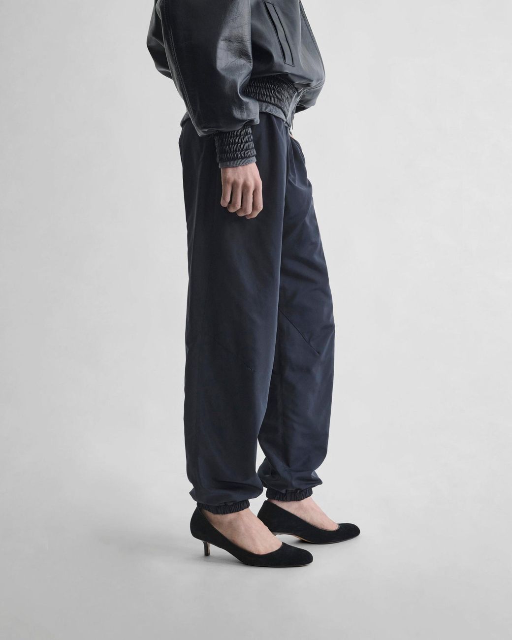 Phoebe Philo Blue Cuffed Joggers