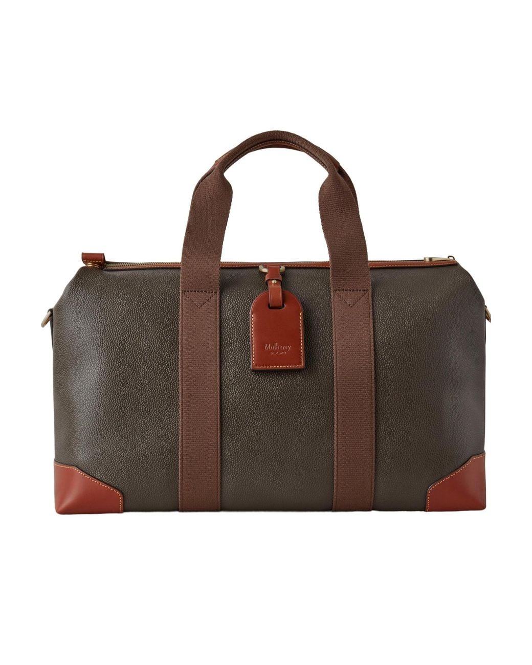 Mulberry Brown Heritage Day Clipper Tote Bag for men