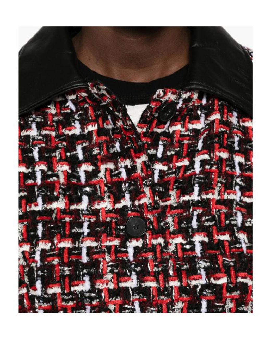 IRO Red Button-Down Casual Jacket