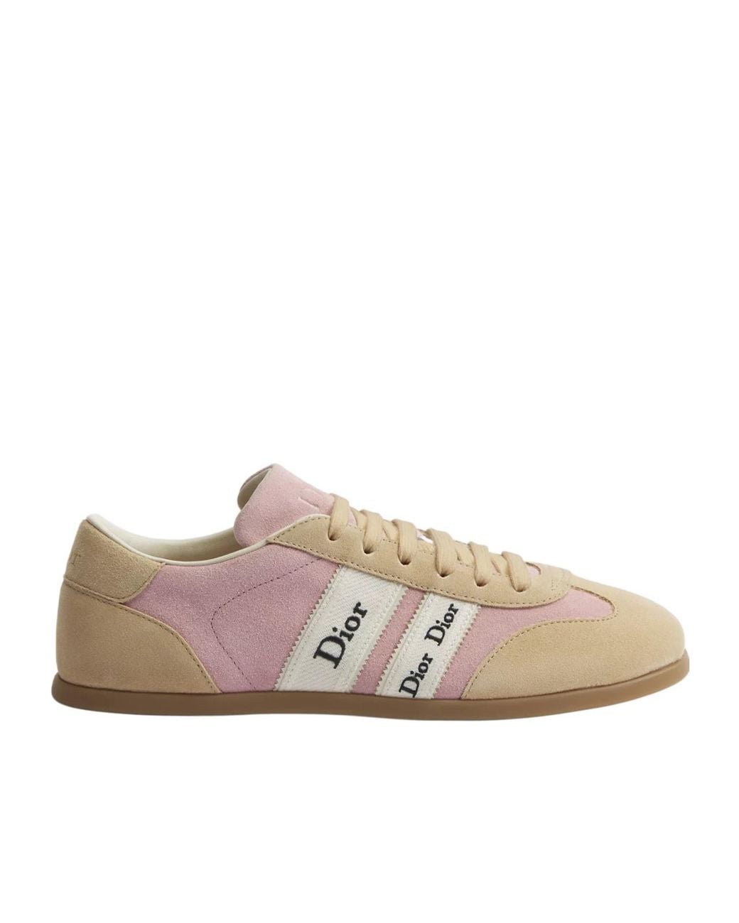 Dior Brown Ribbon Sneaker