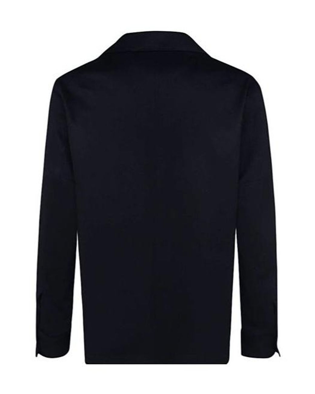 Zegna Blue Oasi Buttoned Straight Hem Shirt for men