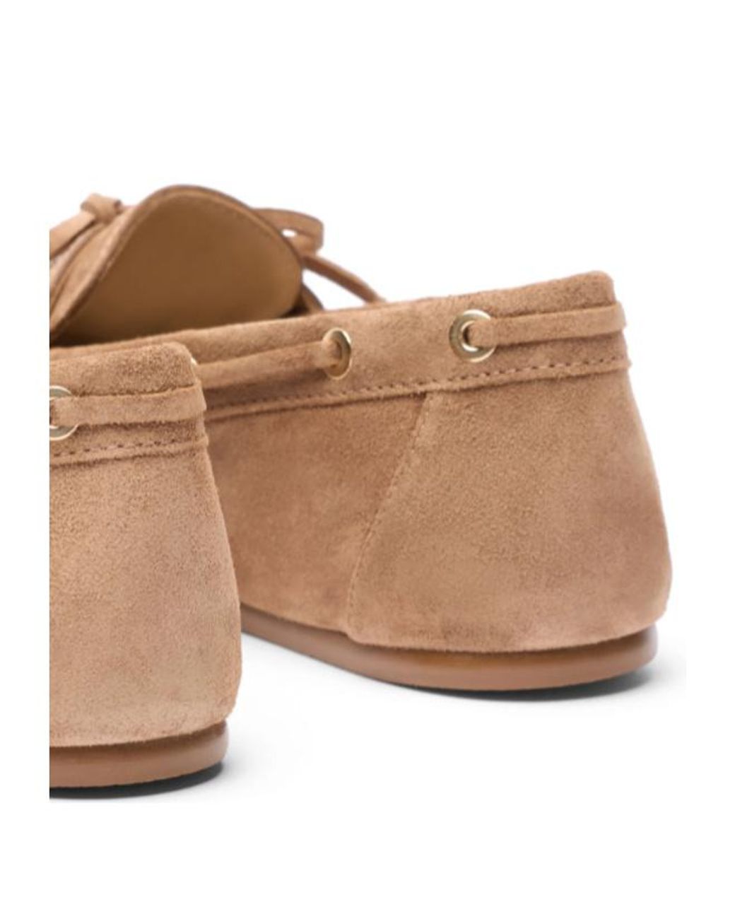 Stuart Weitzman Brown Tinsley Moccasin