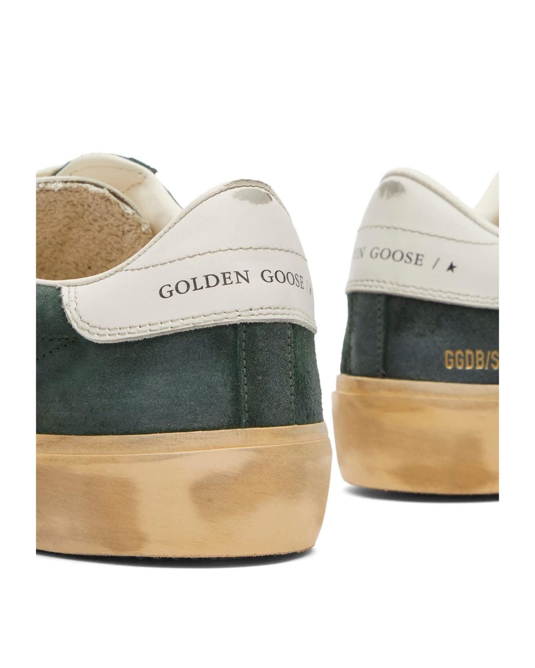 Golden Goose Deluxe Brand Green Soul Star Low-Top Sneakers for men