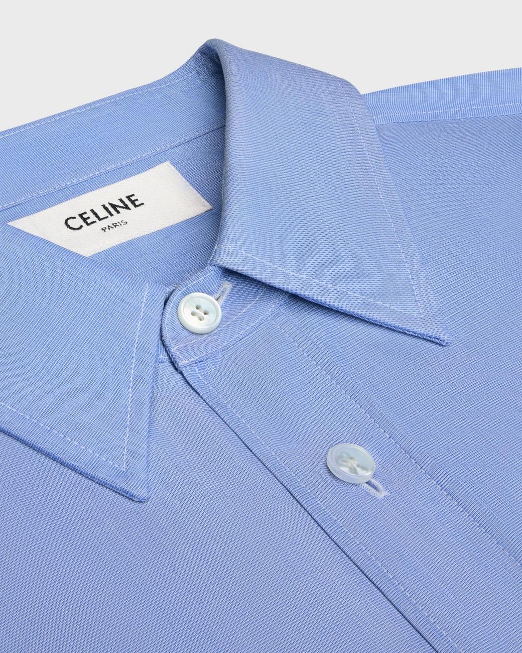 Céline Blue Relaxed Shirt
