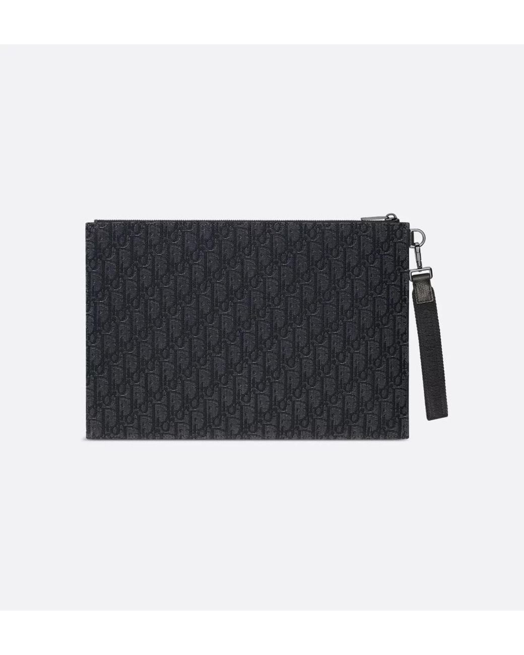 Dior Black A4 Pouch for men