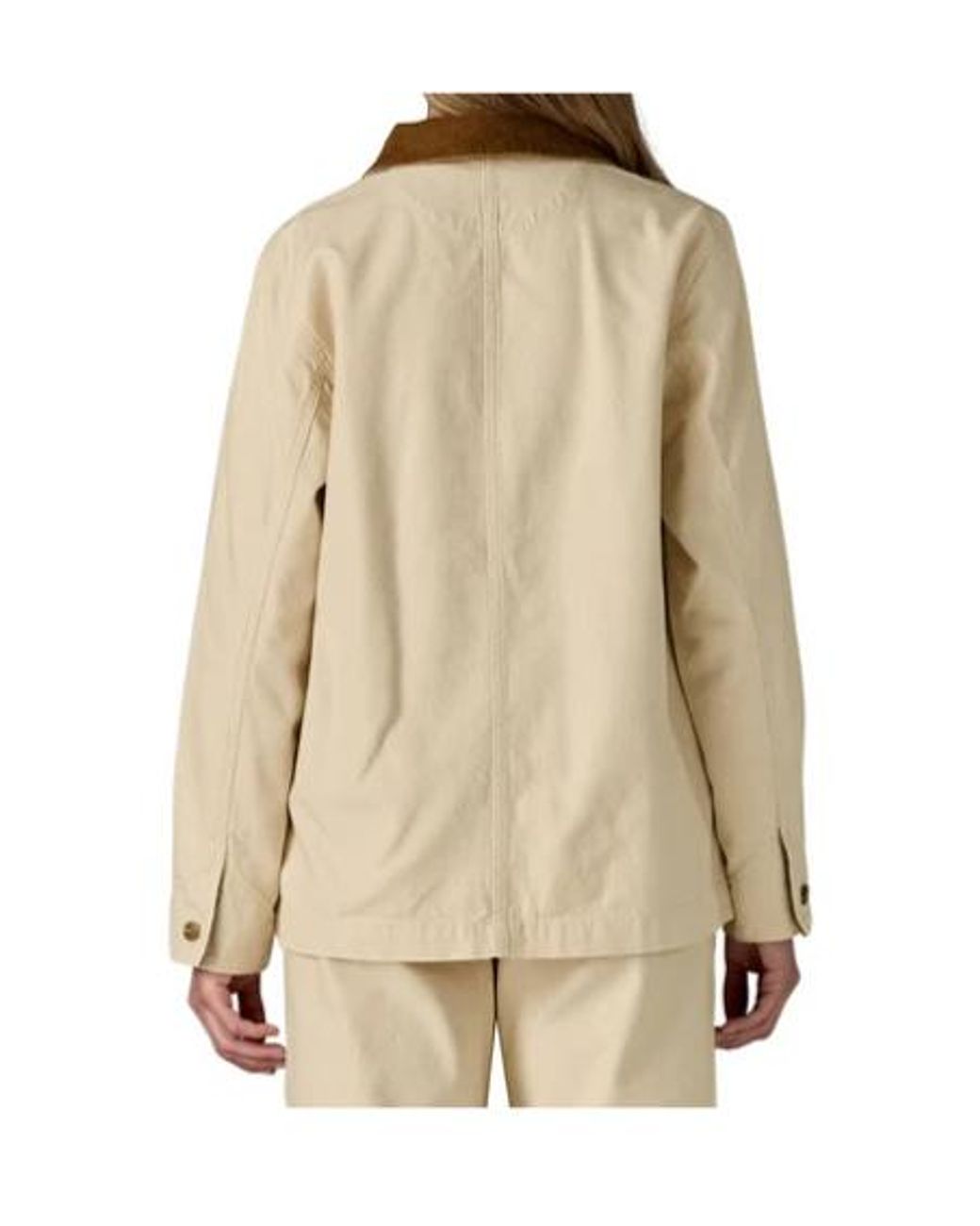 Patagonia Natural Stand Up Button-Front Jacket