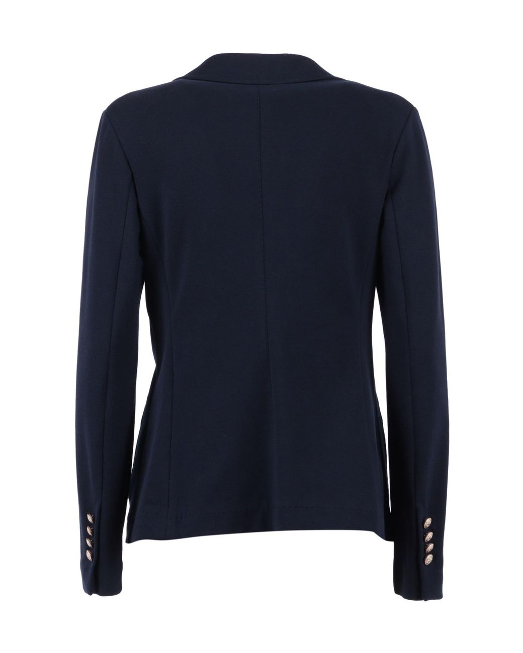 Circolo 1901 Blue Single-Breasted Slim Blazer