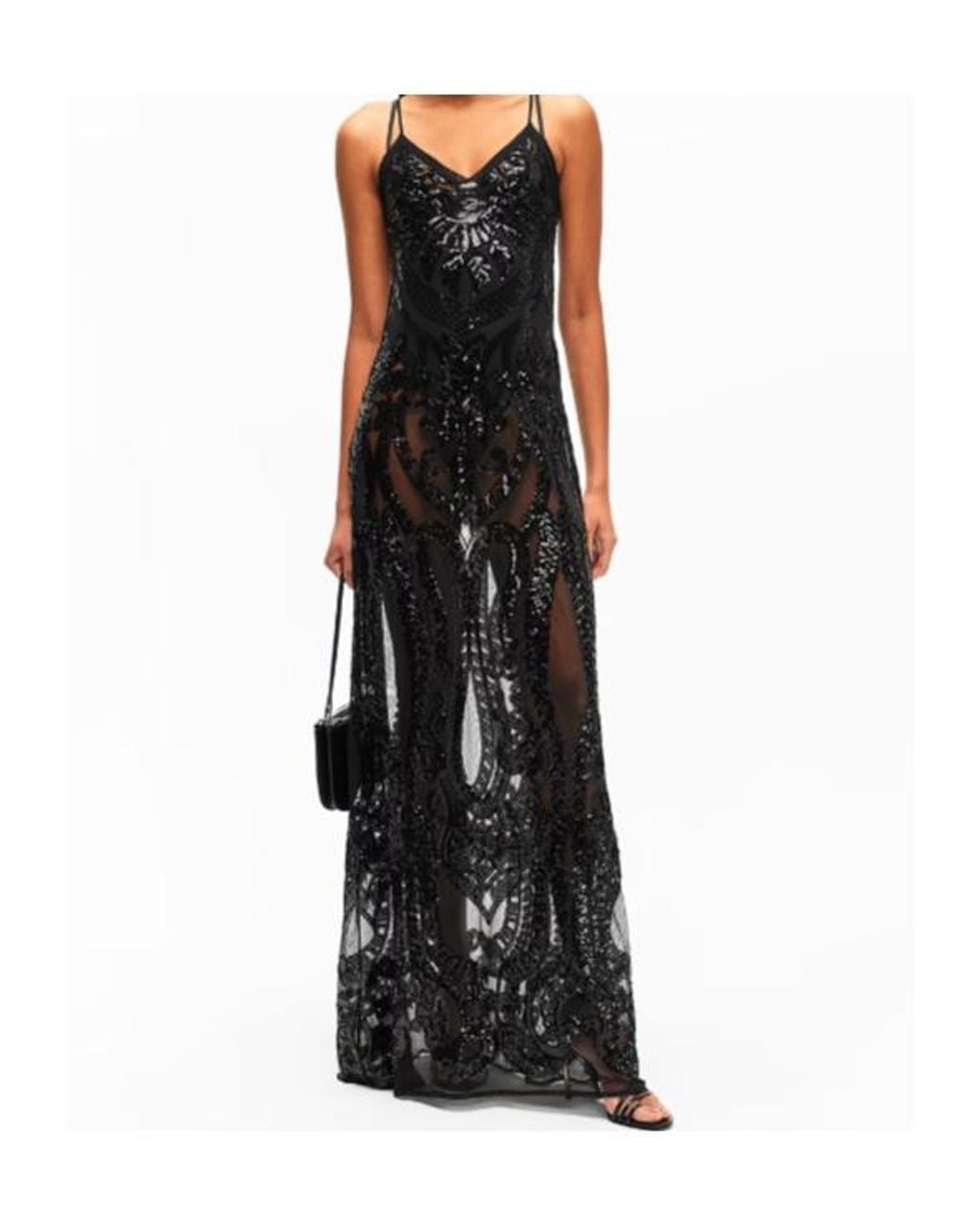 Norma Kamali Black Slip Dress