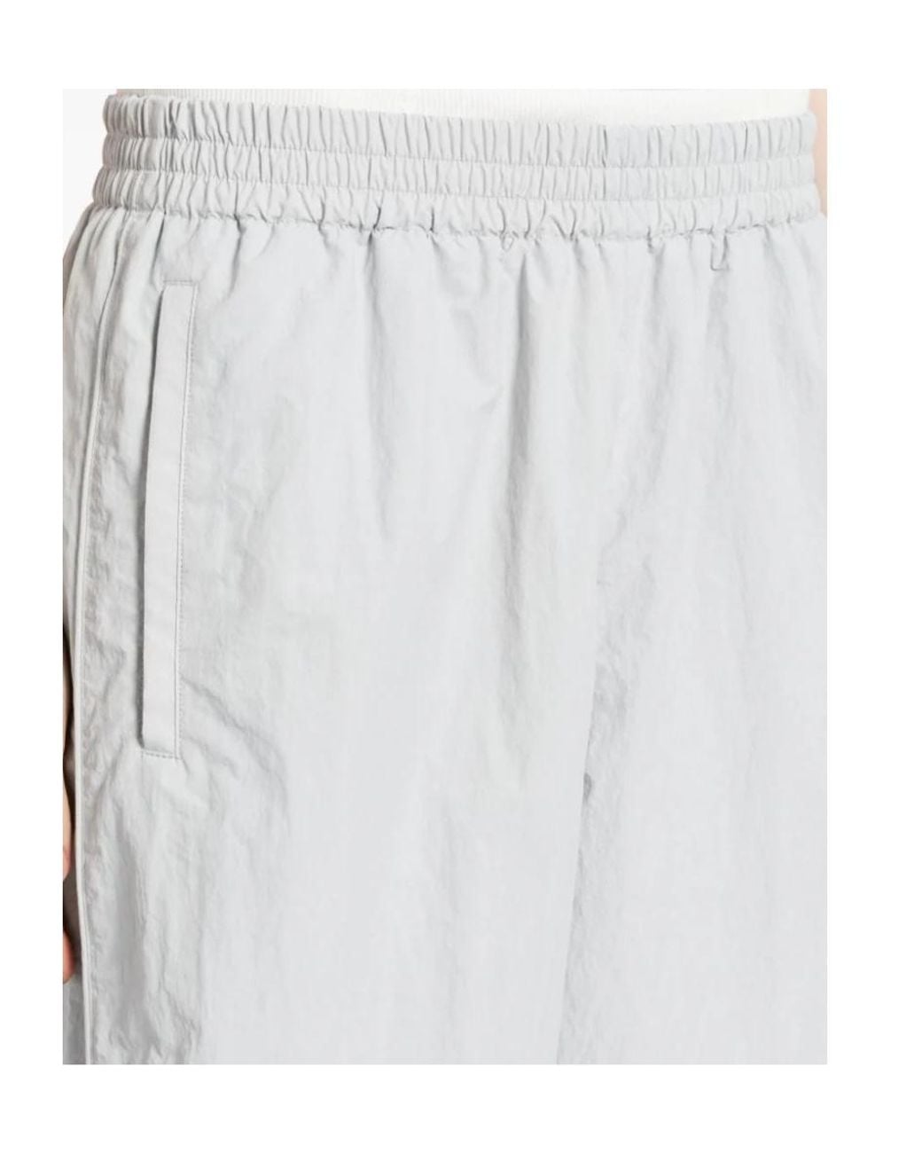Alexander Wang White Mid-Rise Track Pants
