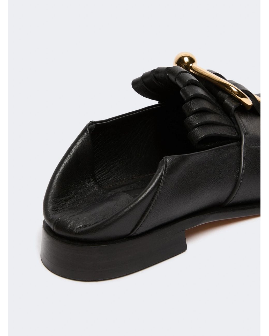 Sportmax Black Tassel Loafers