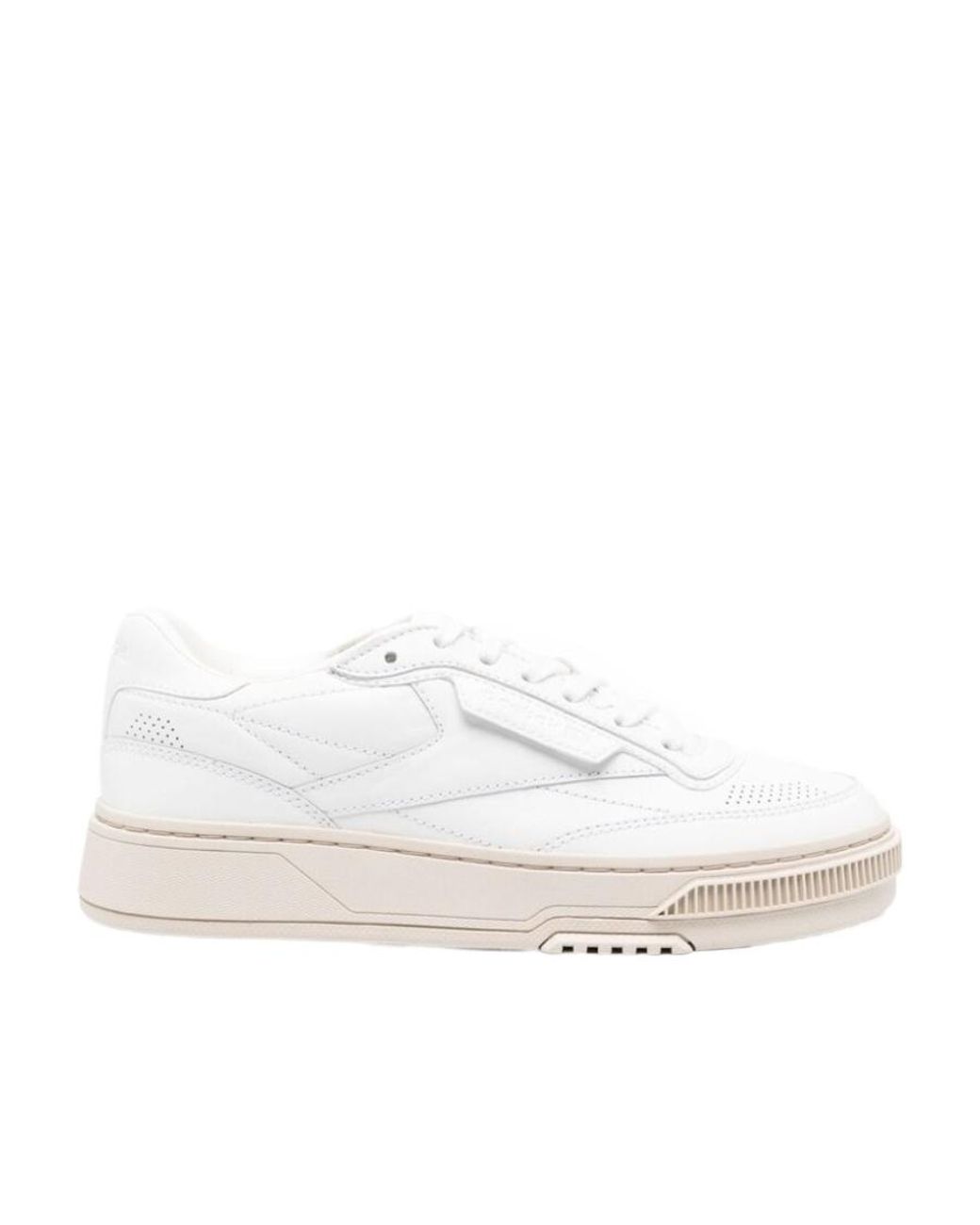 Reebok White Club C Ltd Lace-Up Sneakers for men