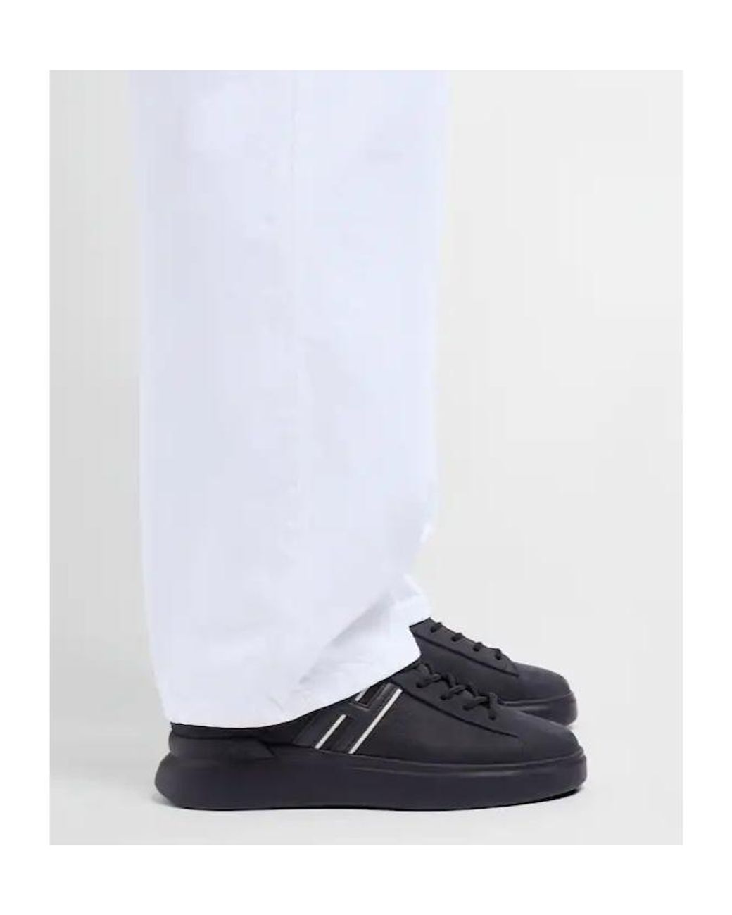 Hogan Black Chunky Sneakers, for men