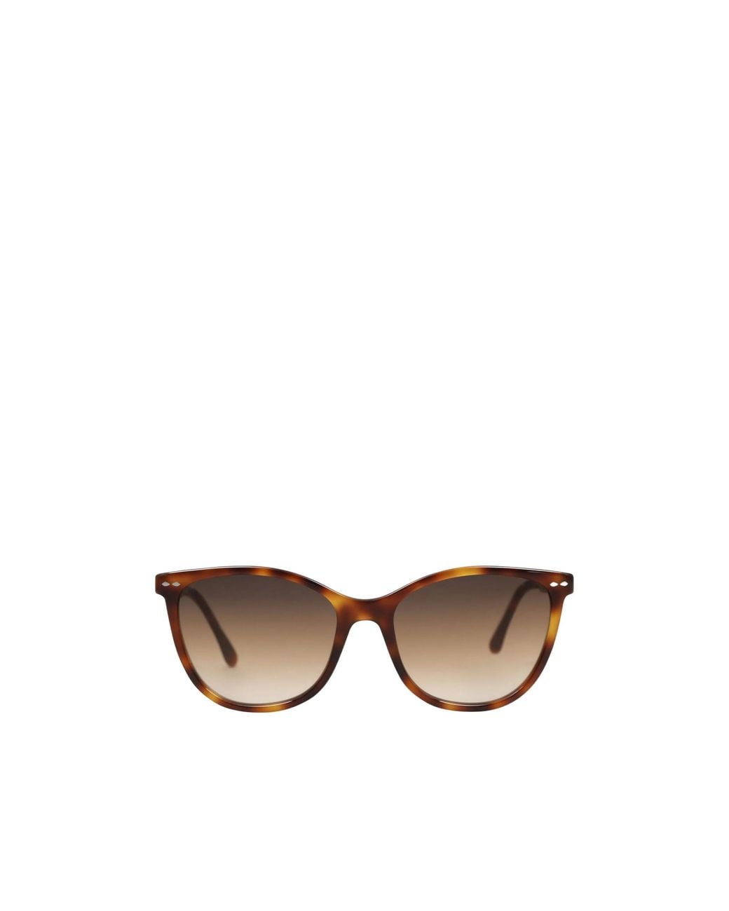 Isabel Marant Brown Tortoiseshell Butterflyshaped Sunglasses