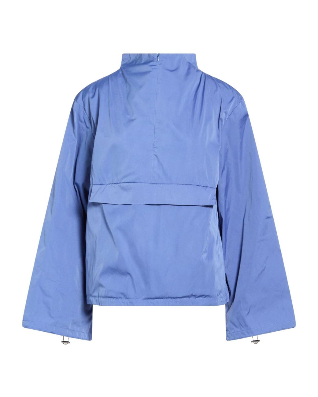 MAX&Co. Blue Basic Color Windbreaker Jacket