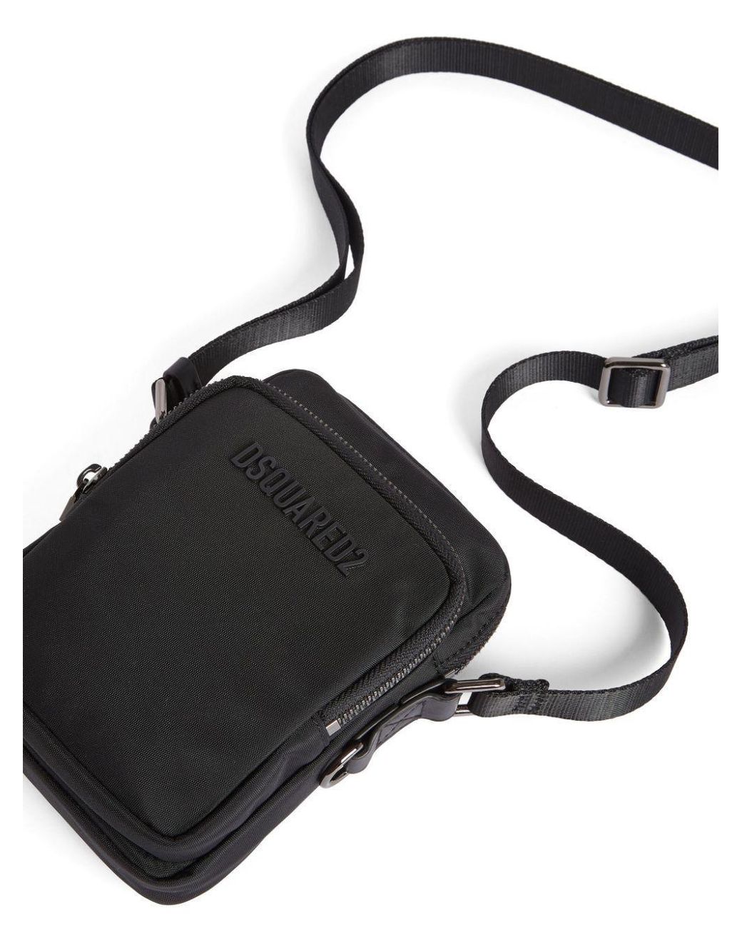 DSquared² Black Urban Crossbody Bag for men