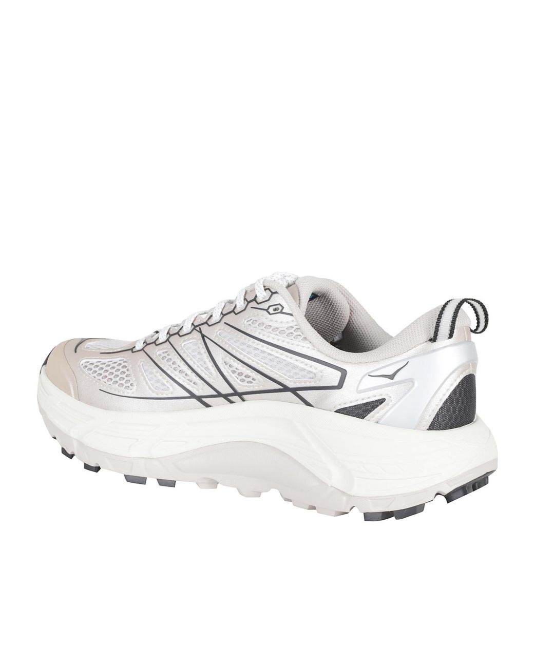Hoka One One White Mafate Ultimate Performance Sneakers for men