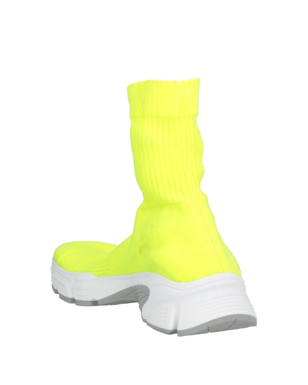 Balenciaga Yellow Woven Sock Shoes