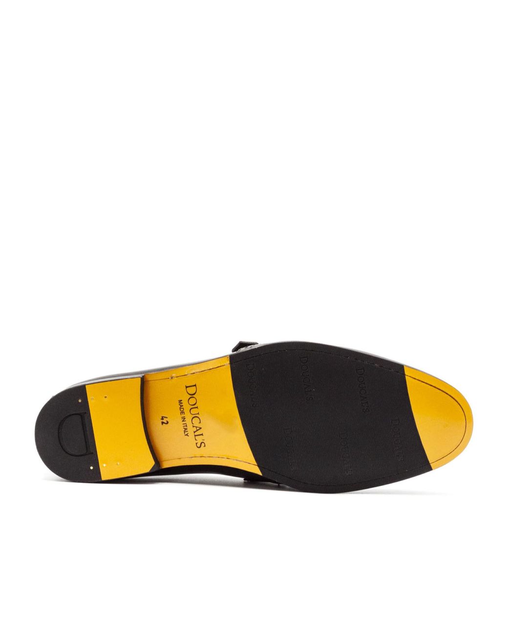 Doucal's Brown Buckled Fringe Loafers for men