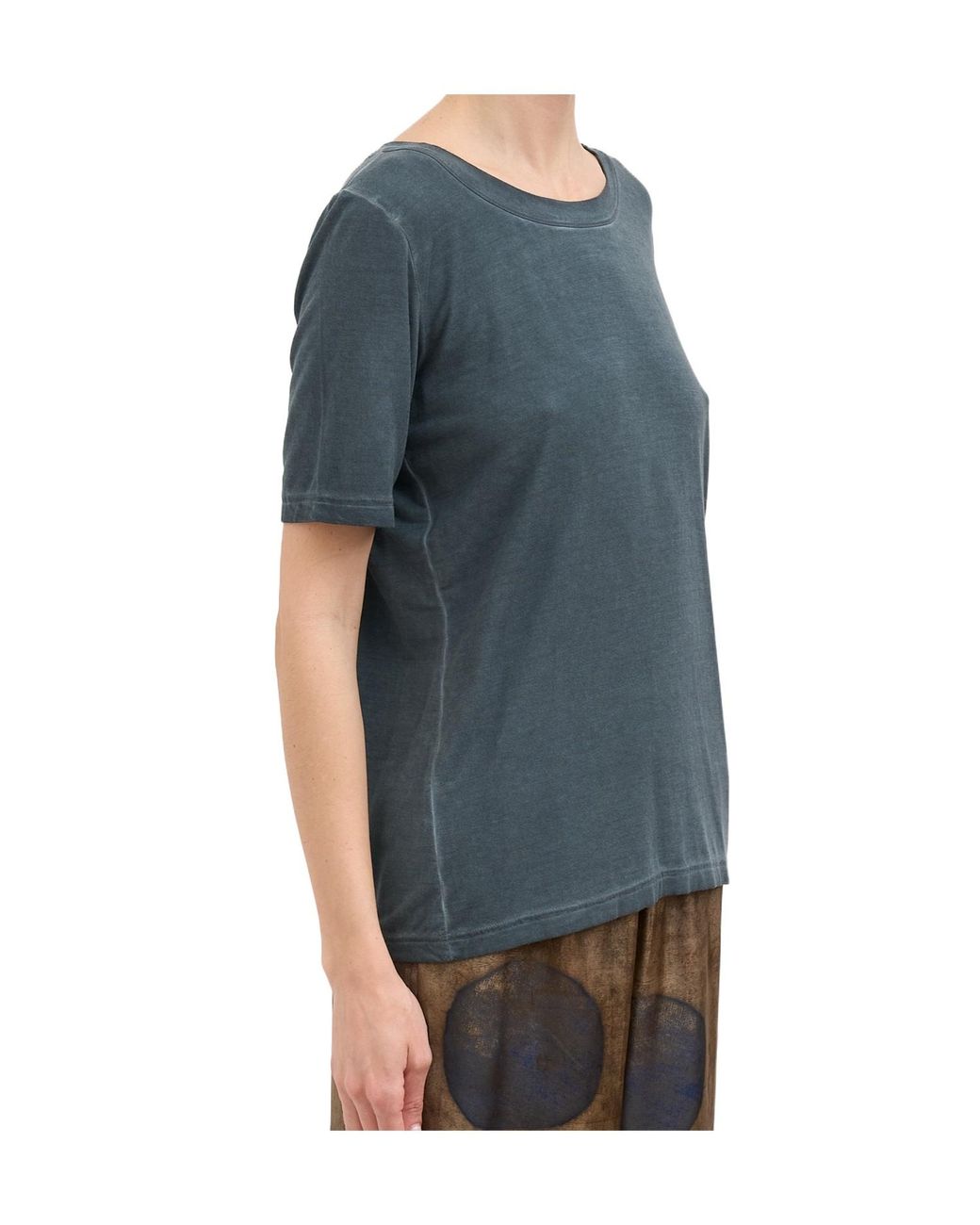 Uma Wang Blue T-Shirt Tir