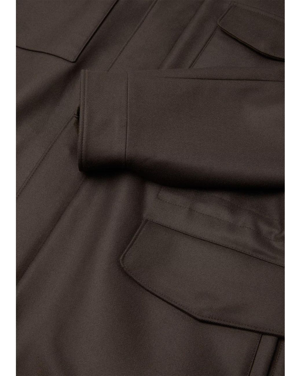 Loro Piana Black The Gift Of Kings Traveler Military Jacket for men