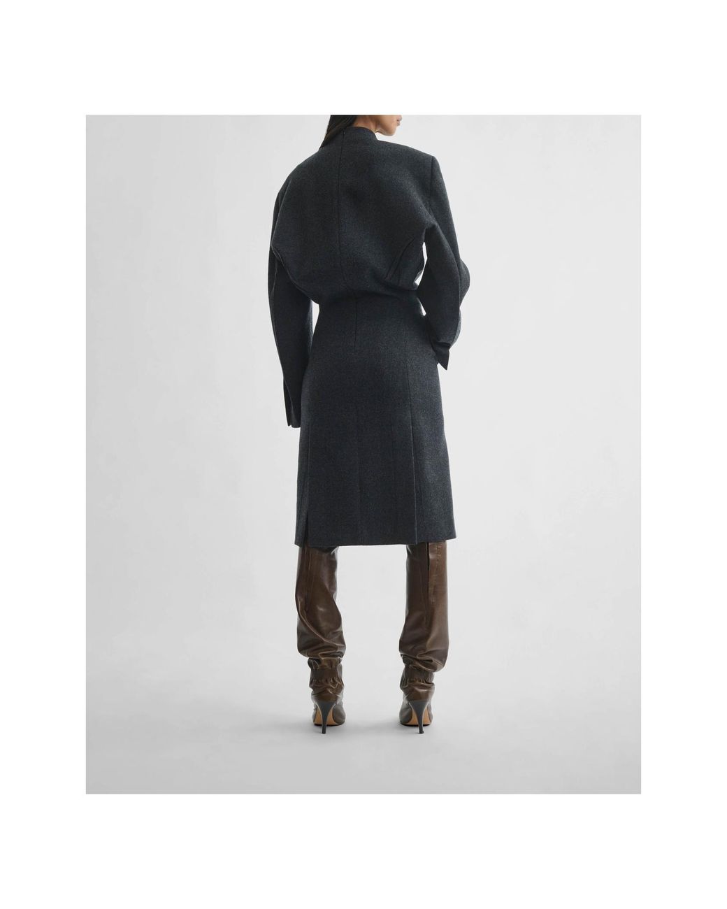 Phoebe Philo Blue Custom-Made Pleated Dress