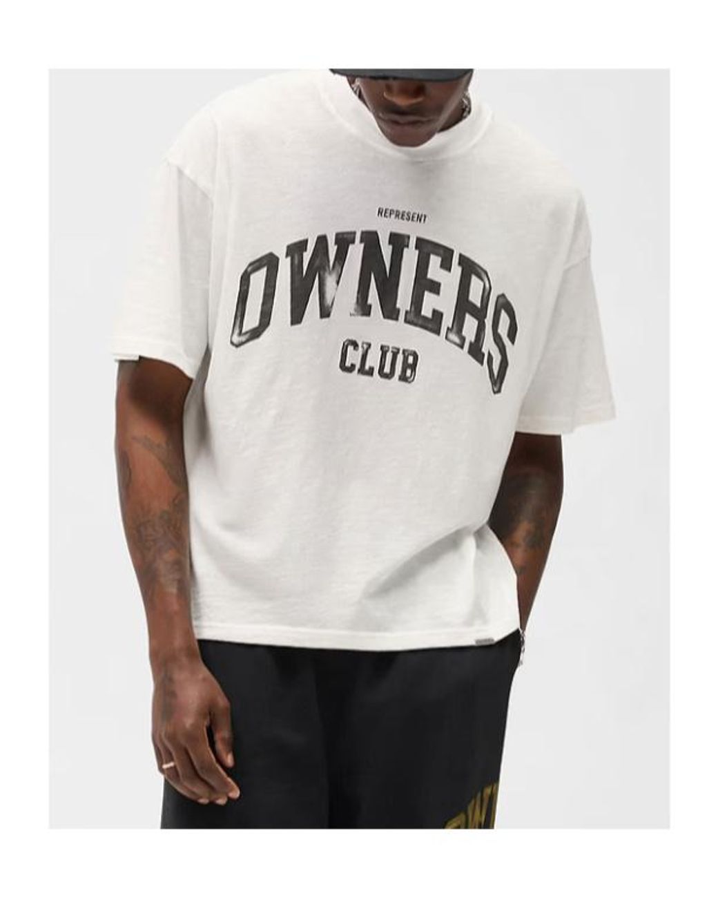 Represent White Owners Club T-Shirt for men