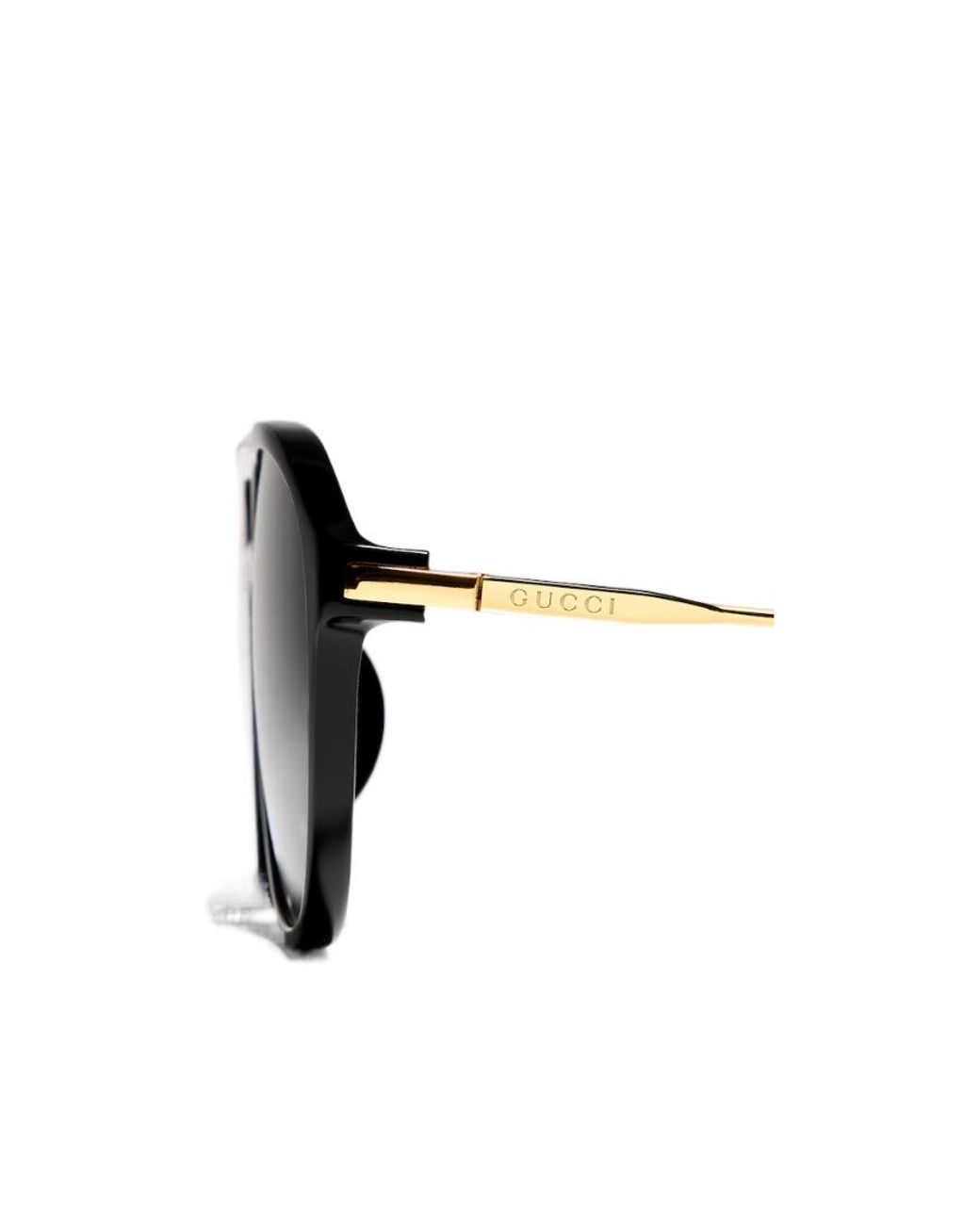 Gucci White Eyewear Specialized-Fit Navigator Sunglasses for men