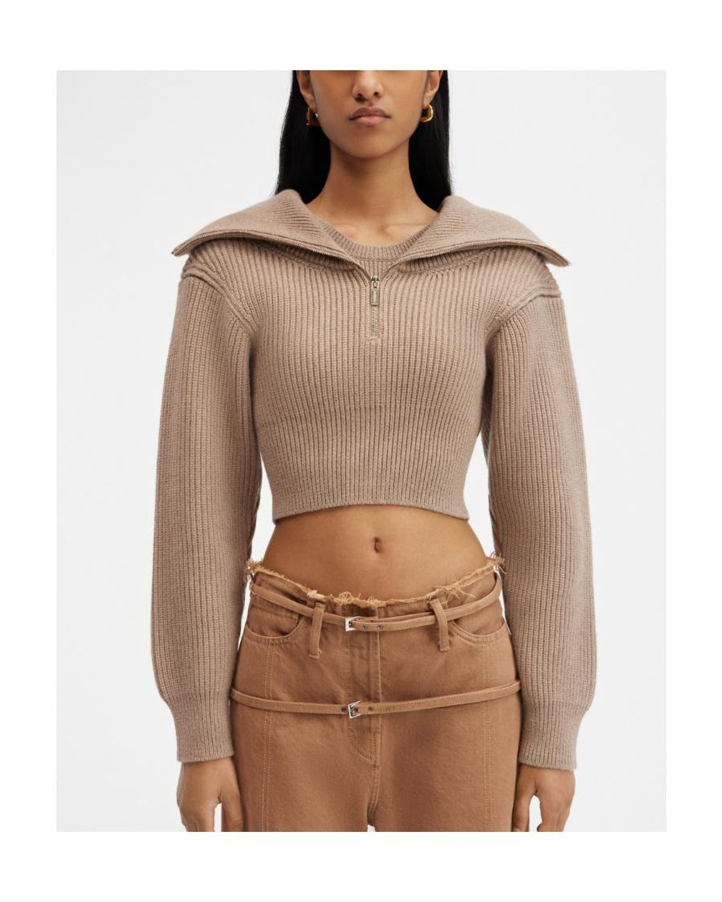 Jacquemus Natural La Maille Risoul Merino Jumper