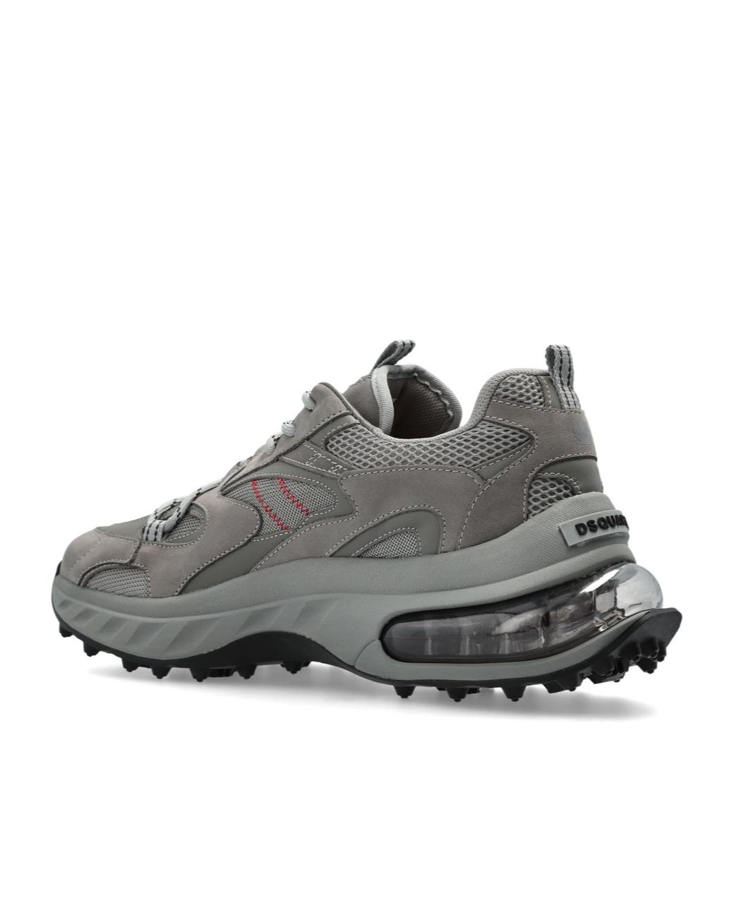 DSquared² Gray Lace-Up Bubble Sneakers for men