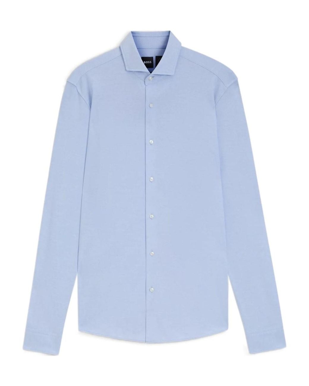 Boss Blue コットン シャツ for men