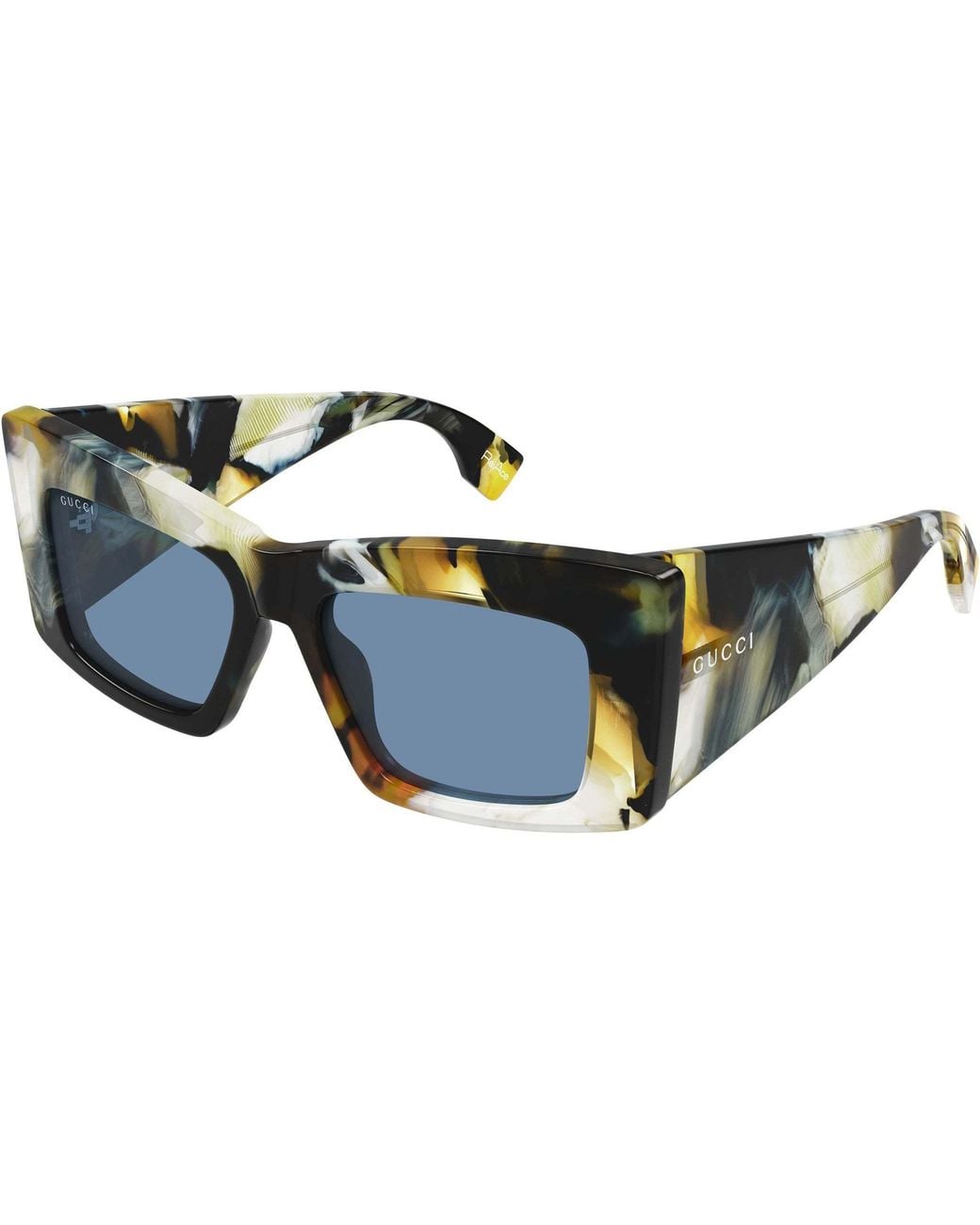 Gucci Blue Cat-Eye Sunglasses