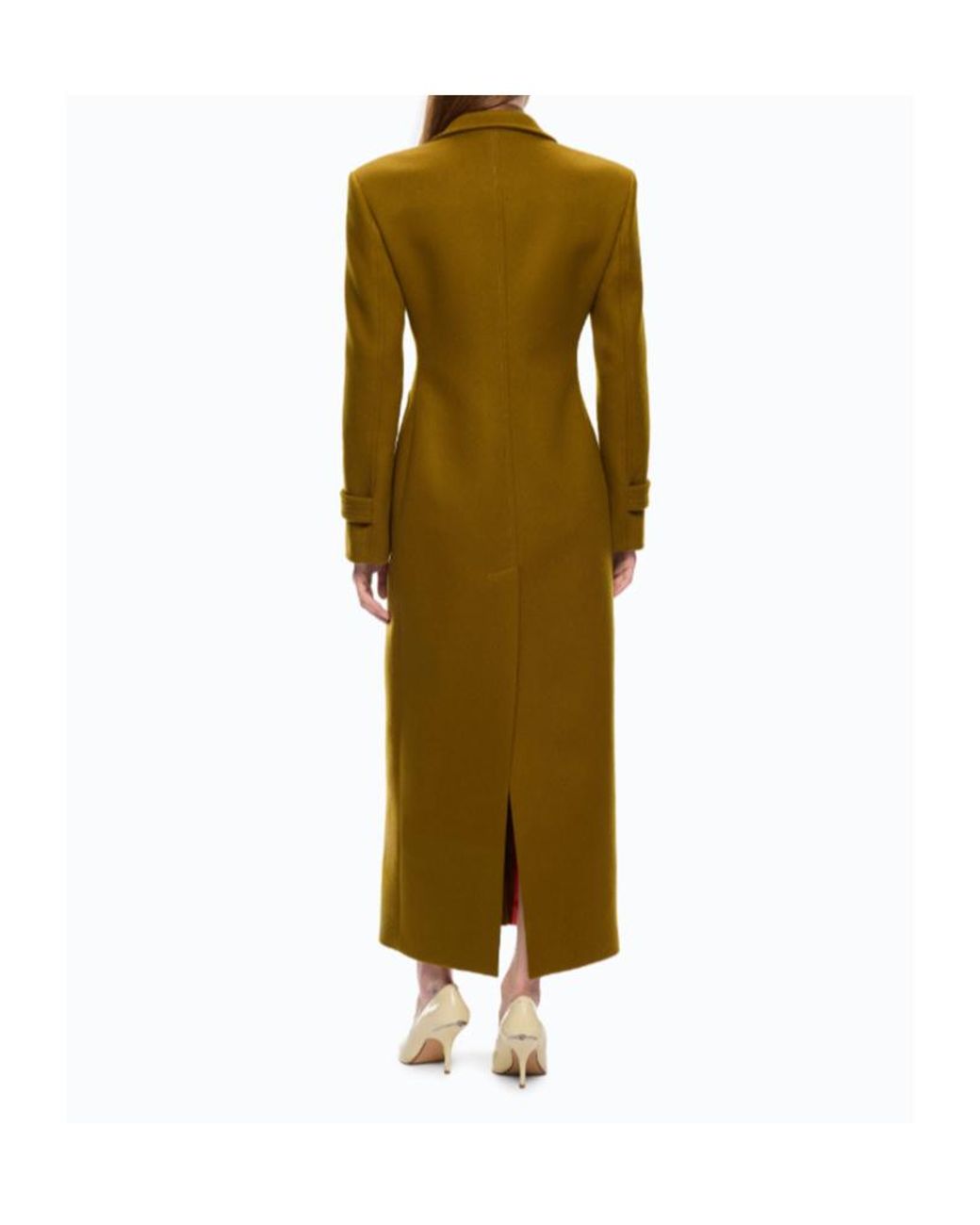 Pinko Green Long Coat
