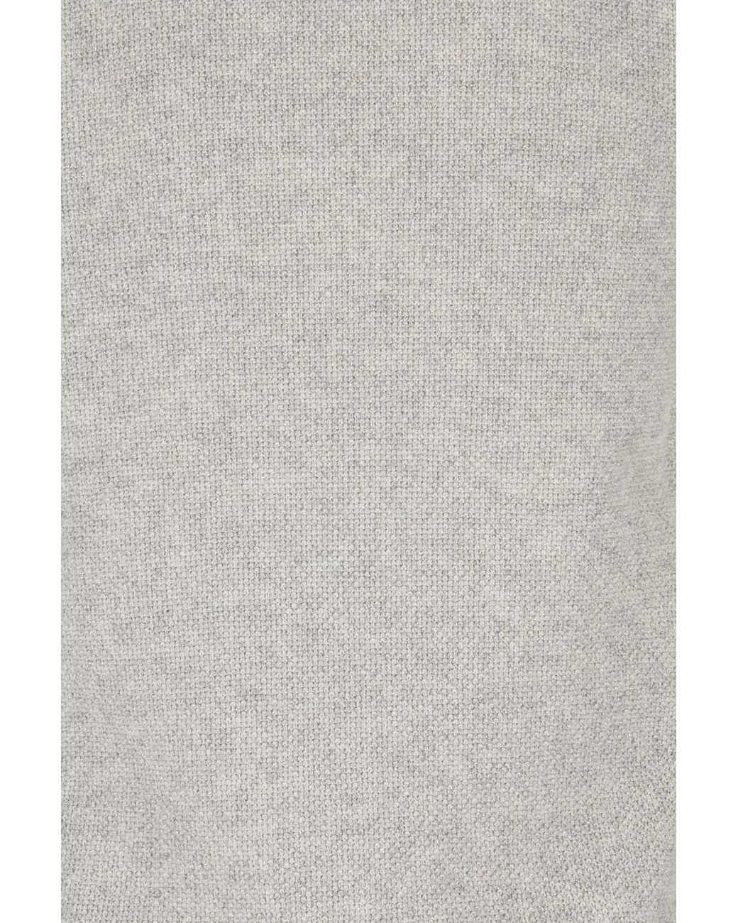 Fabiana Filippi Gray Lurex Boat-Neck Knitted Jumper