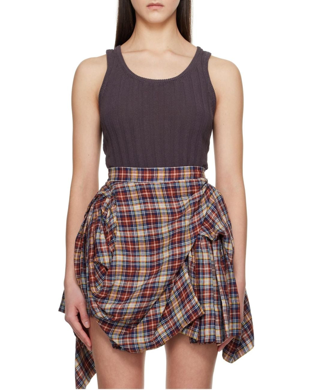 Acne Purple Tank Top