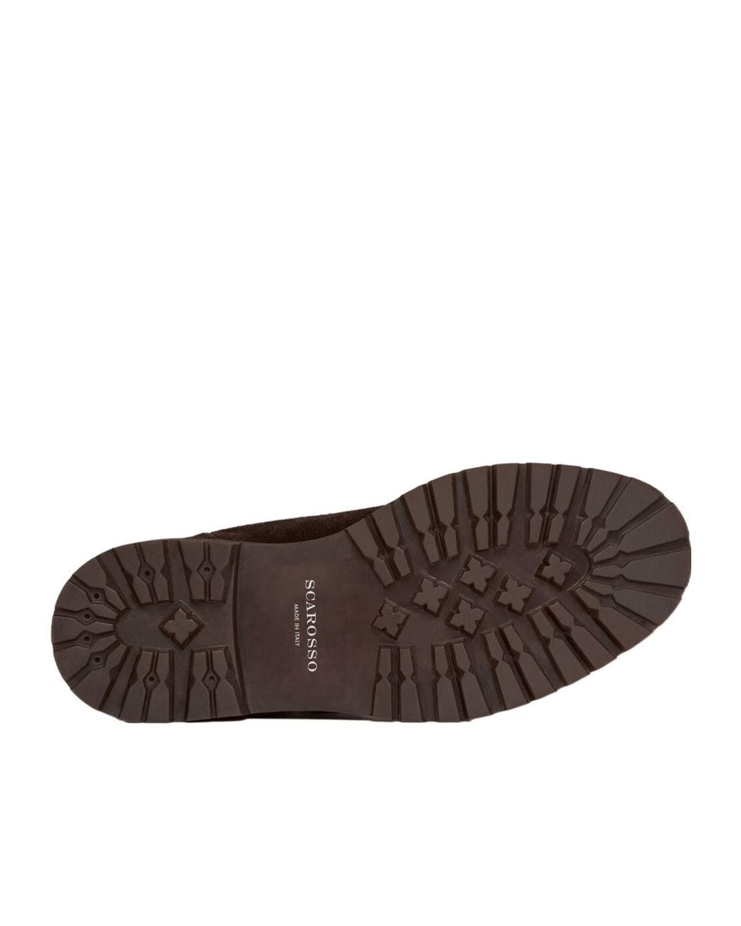 Scarosso Brown Theodorebootmocsued for men