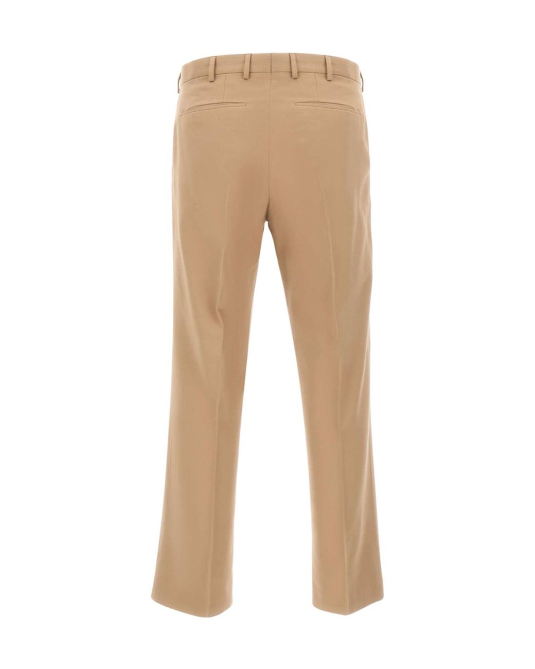 Pt Pantaloni Natural Pt Torino Quindici Pleated Wide-Leg Pants for men