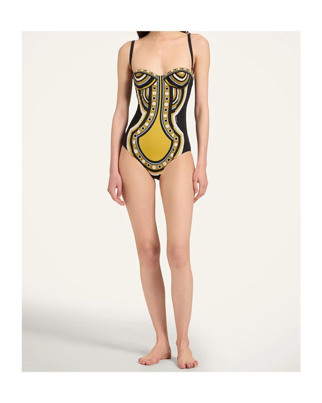 LaDoubleJ Black Ursula Swimsuit