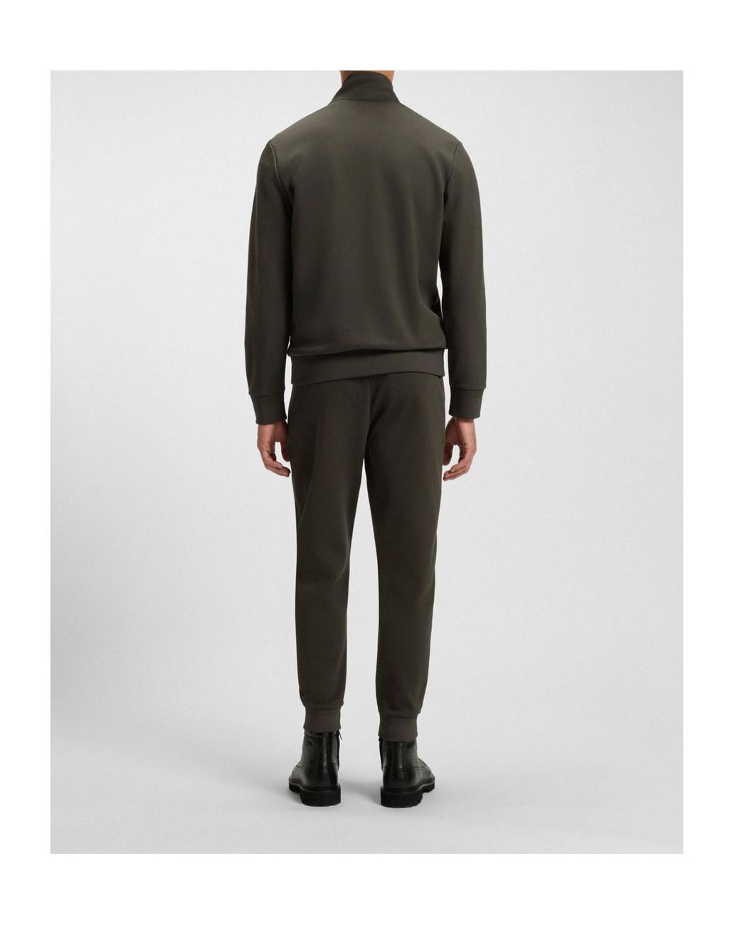 Boss Black Zip-Fastening Jacket for men