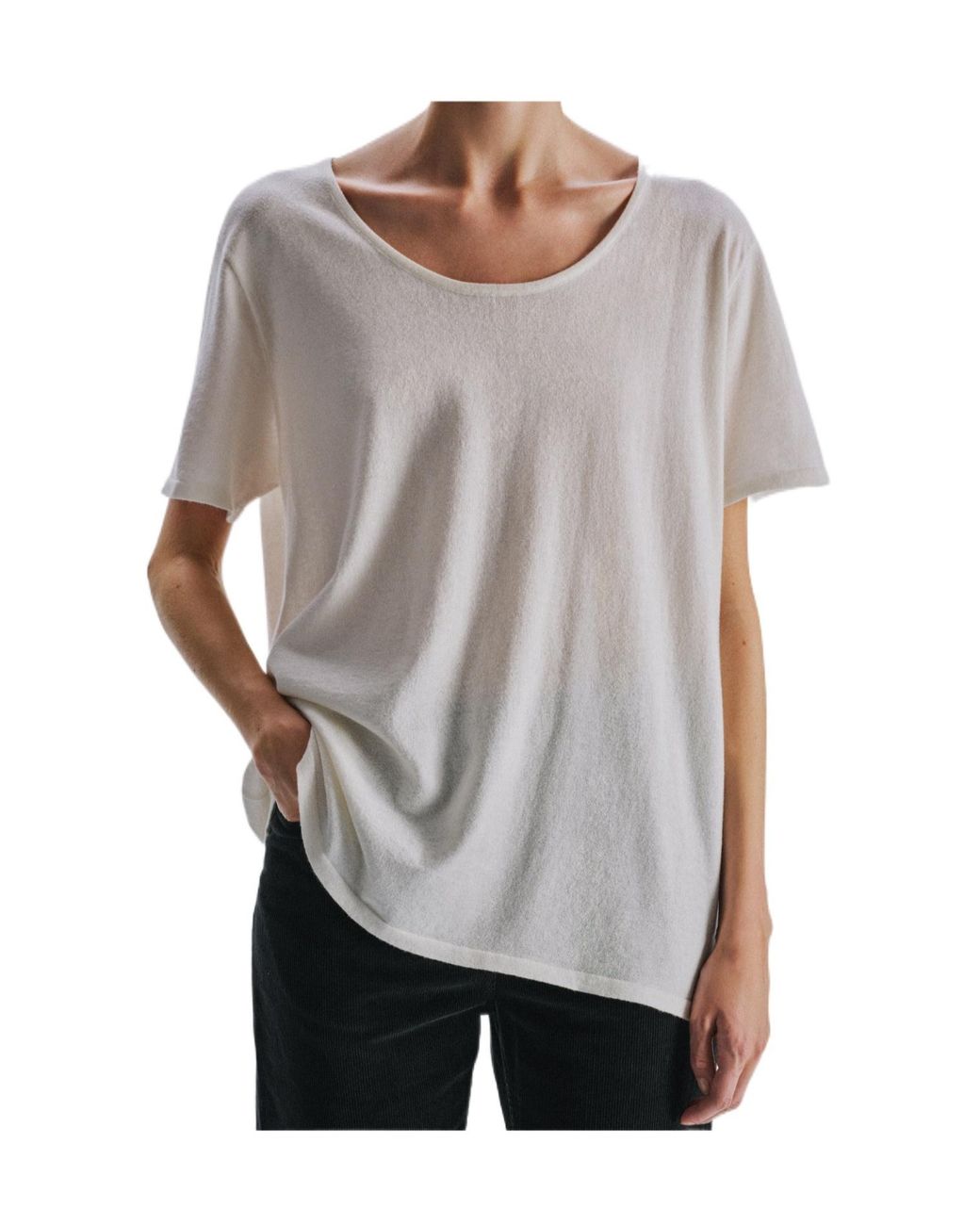 The Row White Pirro T-Shirt