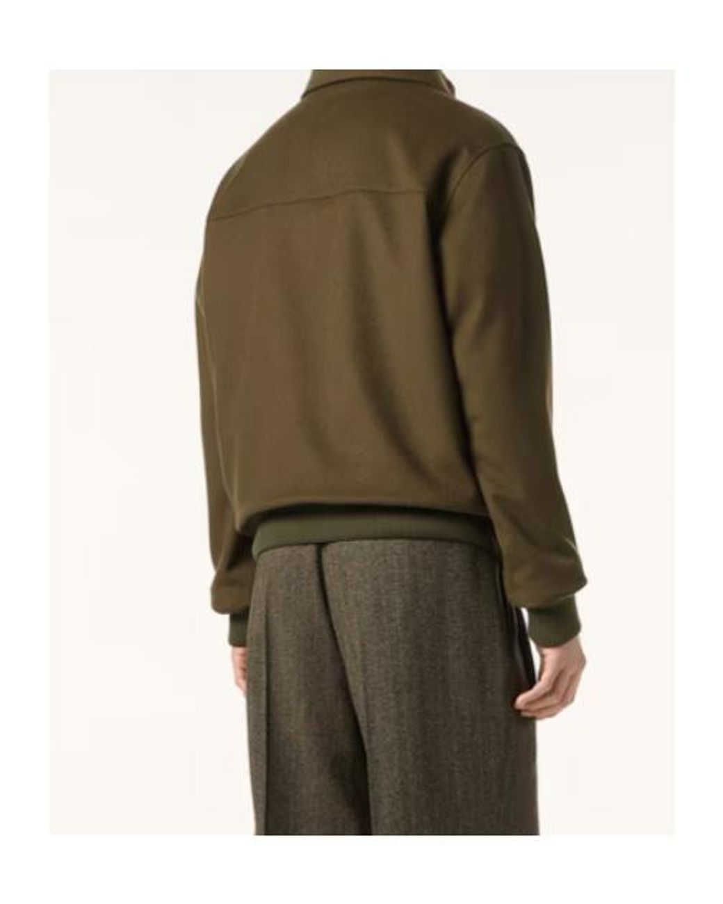 Loro Piana Green Maremma Bomber Jacket for men