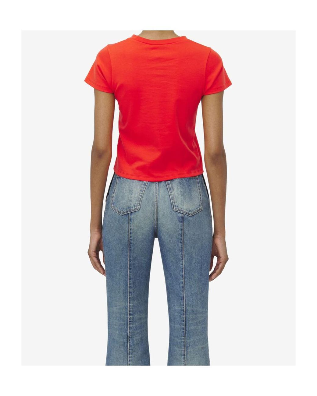 McQueen Skull Embroidered Crewneck T-Shirt