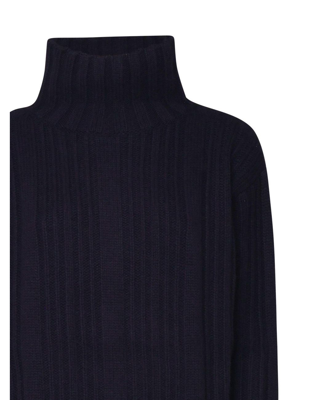 Max Mara Blue Vitalba Turtleneck Jumper