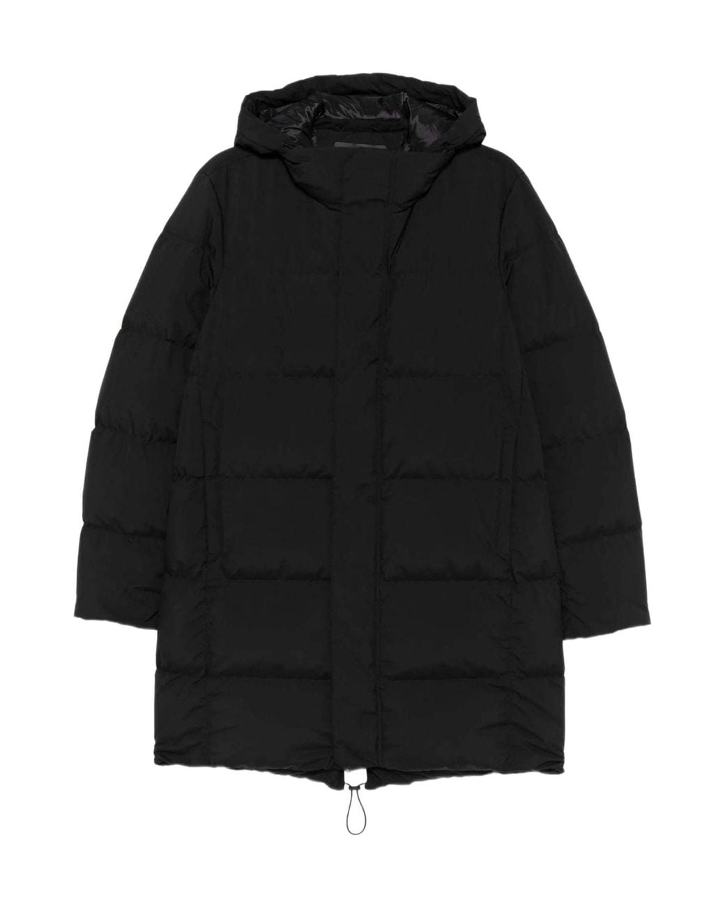 Herno Black Long-Sleeved Padded Jacket for men