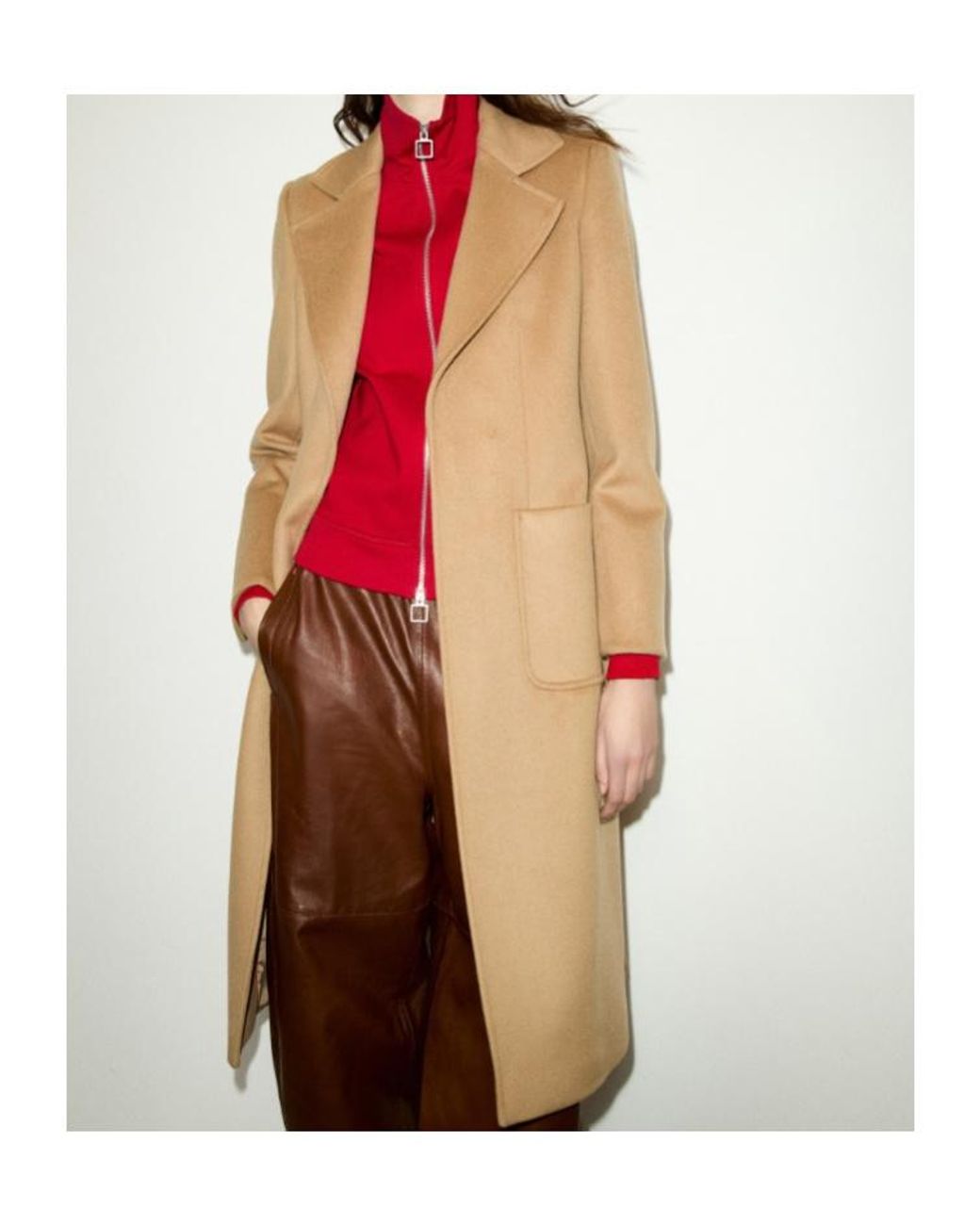 MAX&Co. Natural Runaway Coat