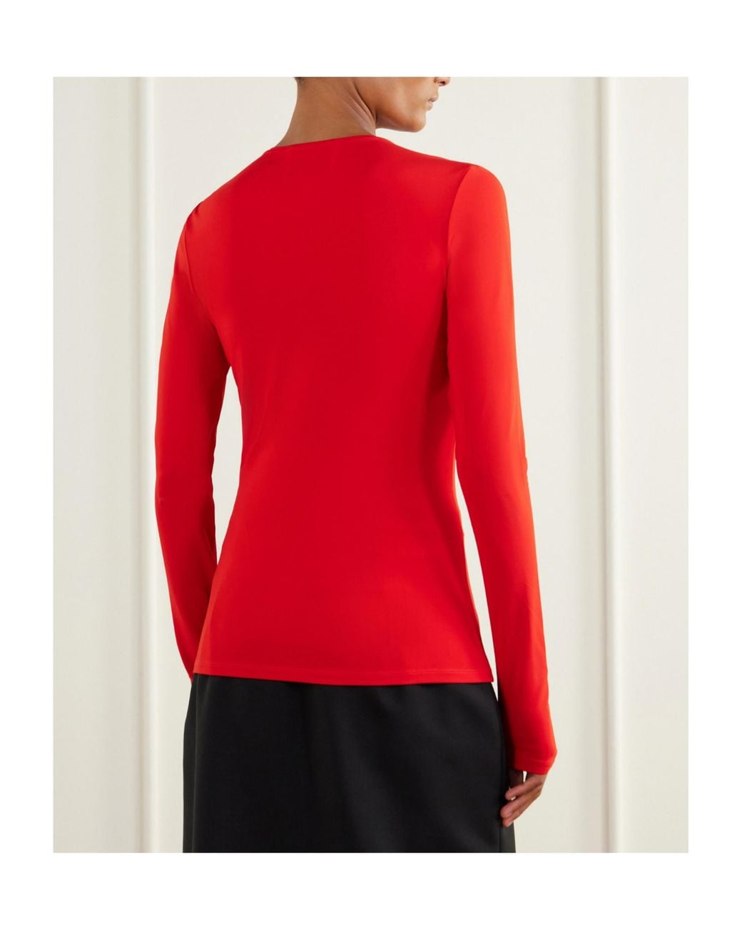 TOVE Red Stretch Jersey T-Shirt