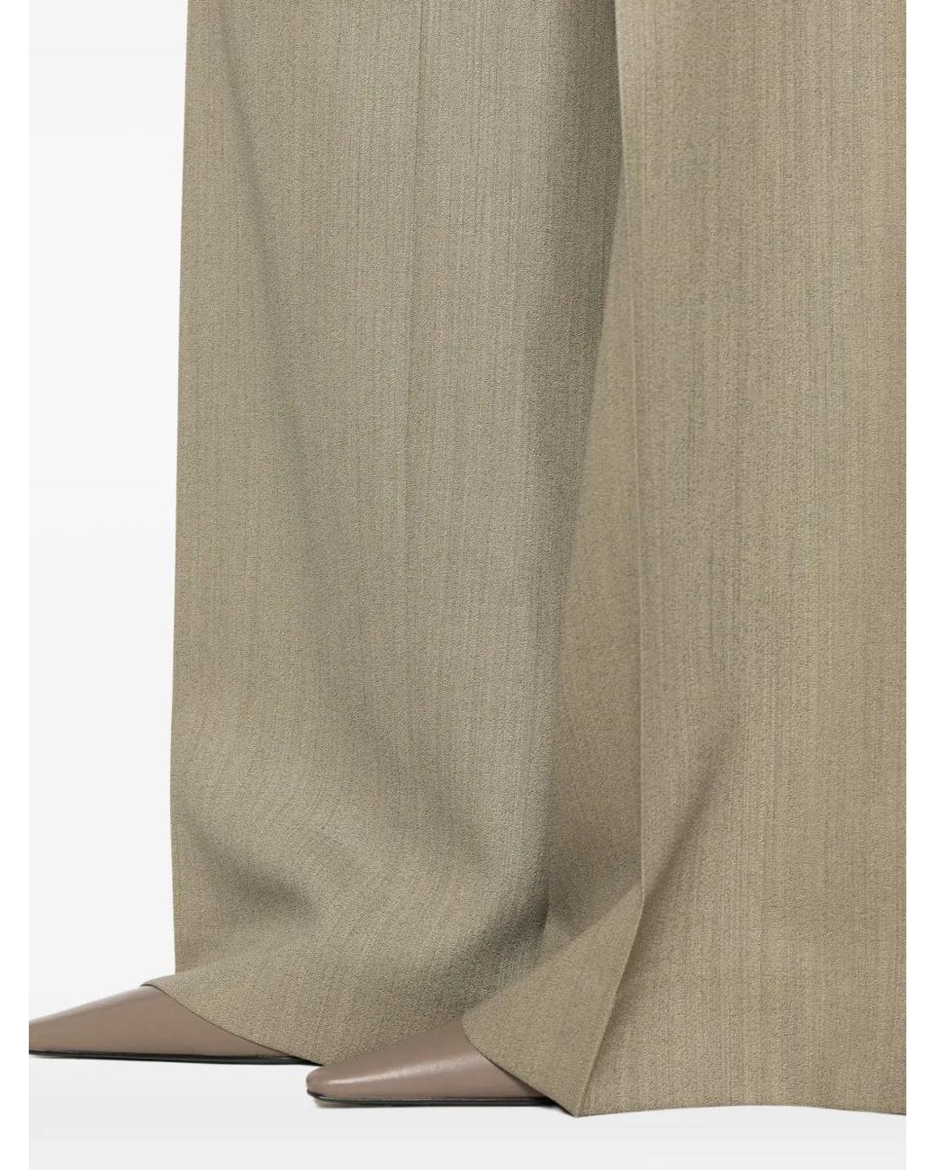 Calvin Klein Gray Casual Pants With Belt Loops