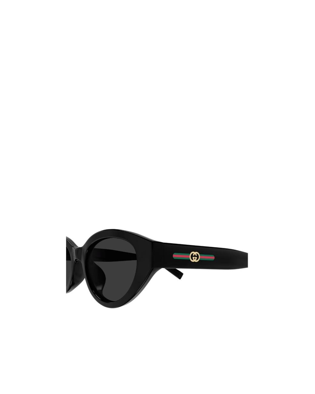 Gucci White Cat-Eye Sunglasses
