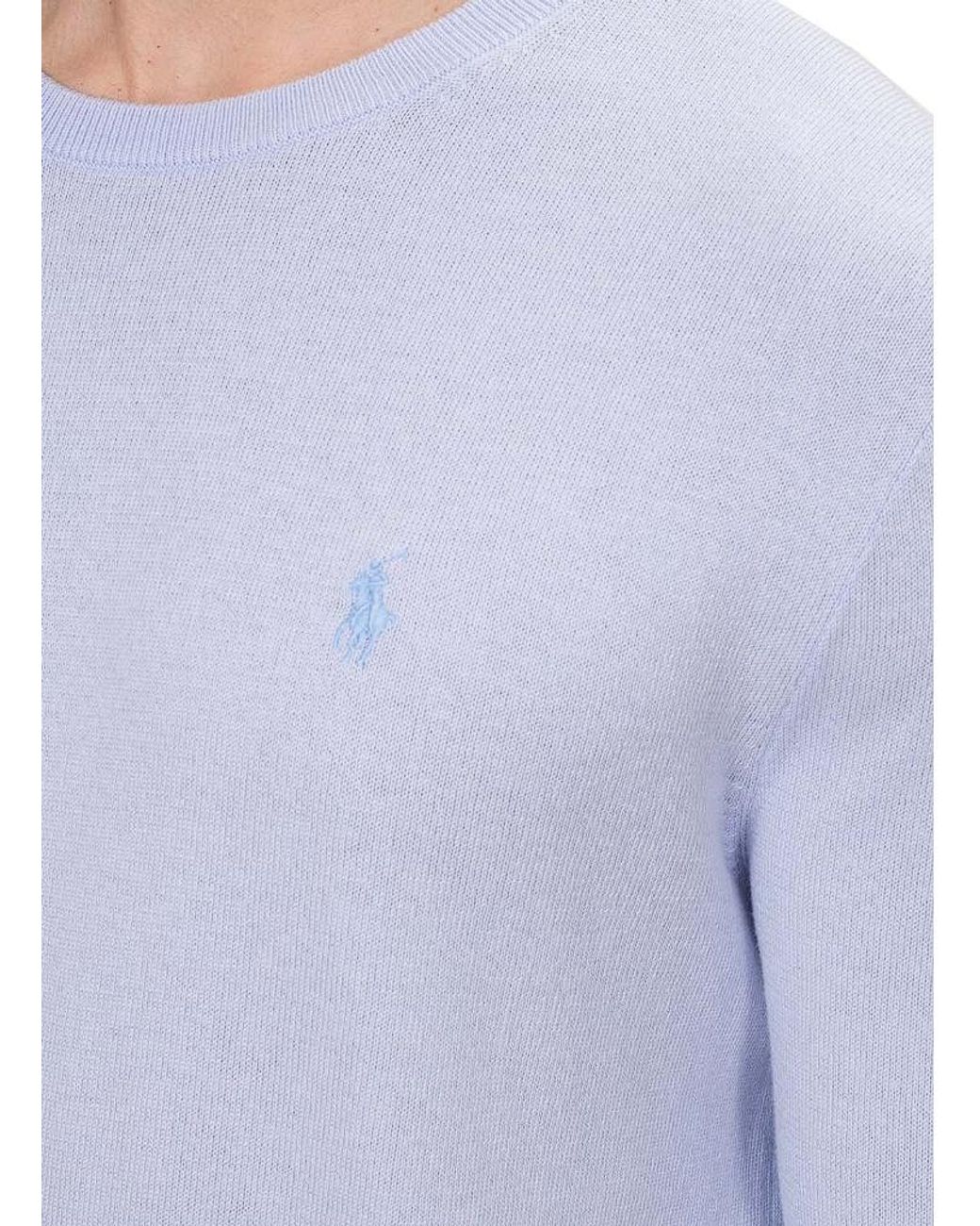 Polo Ralph Lauren Blue Logo Sweater for men