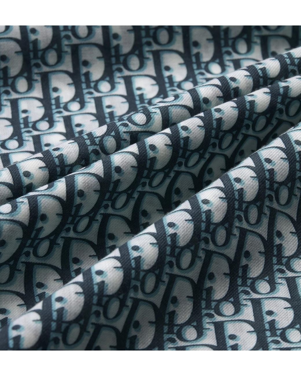 Dior Blue Oblique Maxi Stole