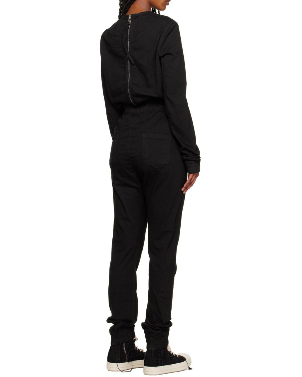 Rick Owens Black Eclipse Bodybag One Length Bodysuit
